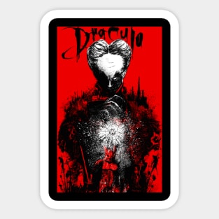 Dracula Horror Sticker